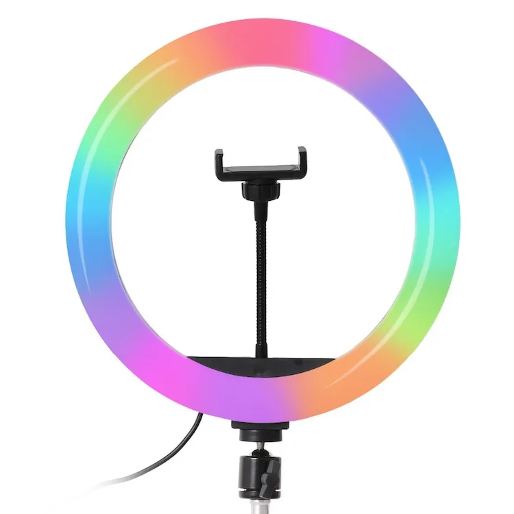  На возраст 6 8 10 13 14 18 дюймов Rgb кольцо светодиодная селфи подвесной светильник Led освещение для фотосъемки rgb Vlog Tiktok Youtube прямые