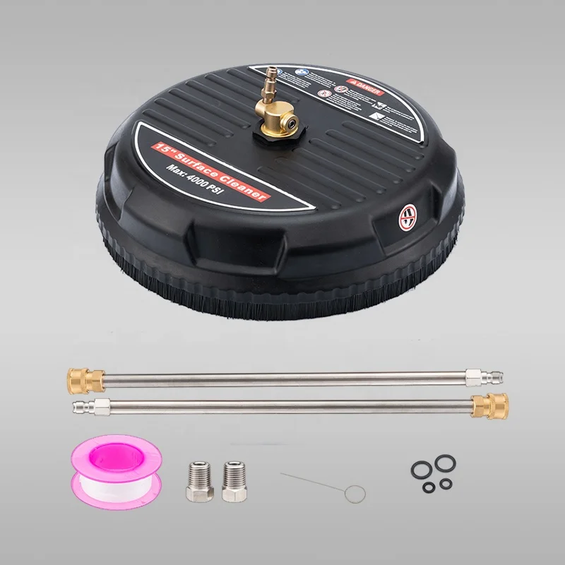 Промышленный пластиковый скруббер 3100PSI многоцветная Медная головка алюминиевая роторный плоский очиститель поверхности