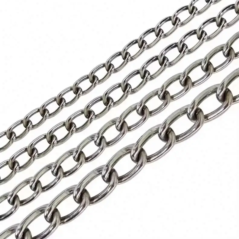 Top Quality Mild Steel Electric Galvanized Stainless Steel Link Chain For Wholesale