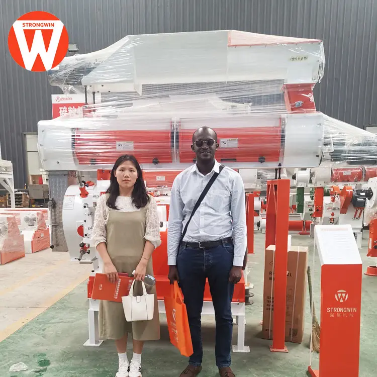 Hot sale high capacity animal feed pallet machine poultry feed processing equipment