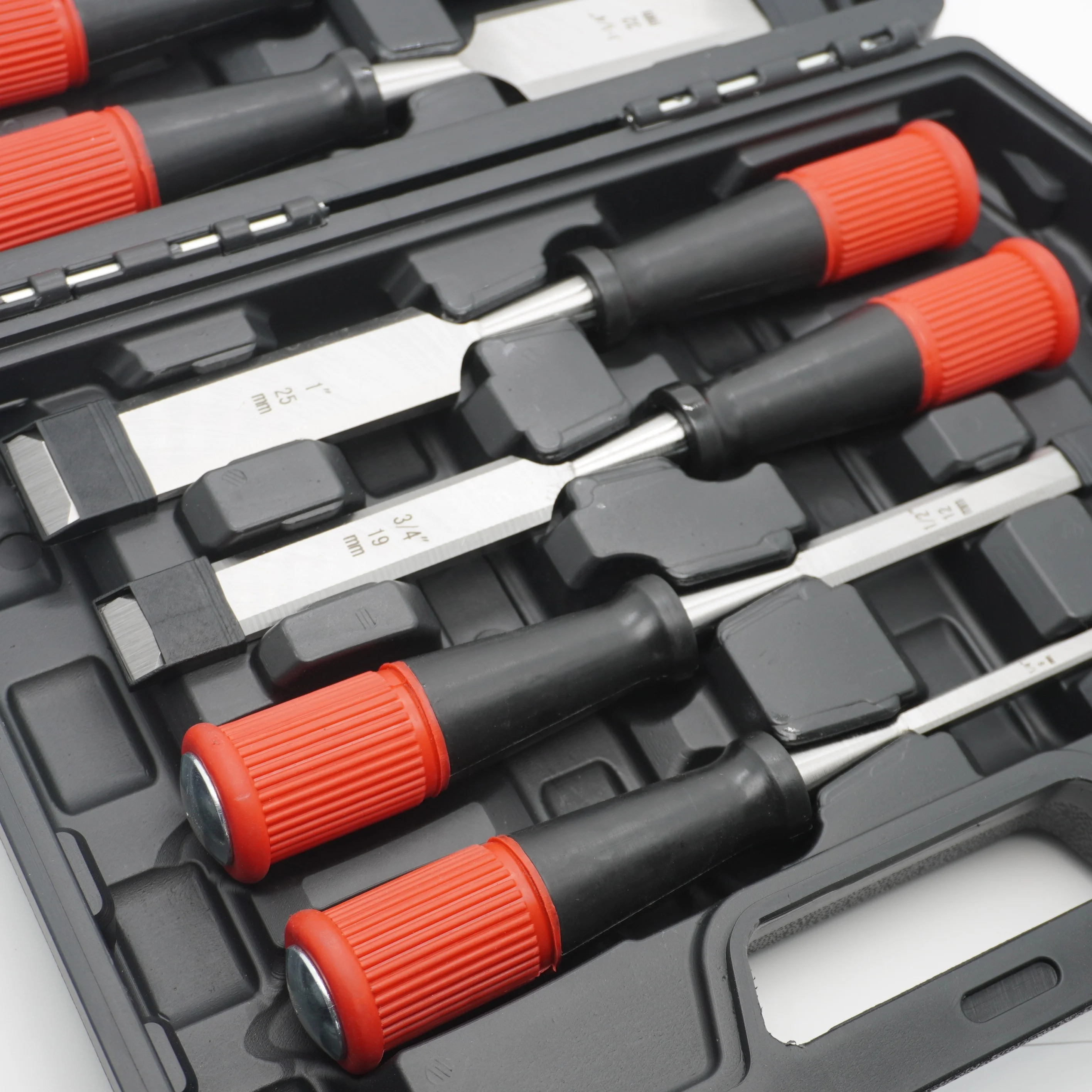 The Fine Quality Wood Work Honing Guide Pp Turning 6pcs Wood Lathe Chisels Set