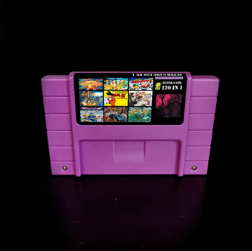 Супер 120 110 100 68 54 49 в 1 картридж для игр 16 бит Gmae карты игровой консоли SNES FC SFC