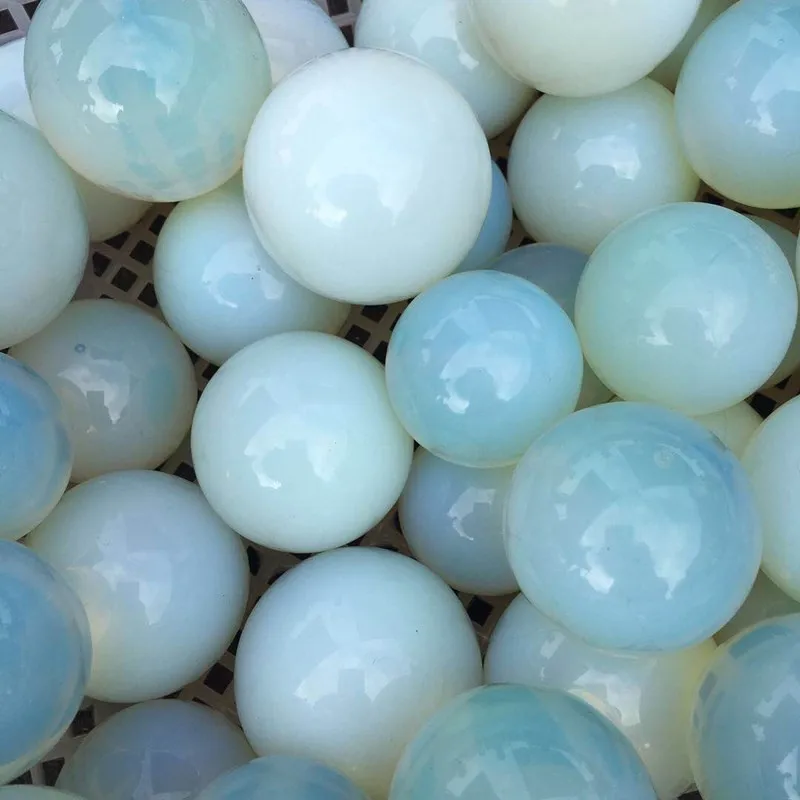 irregular size Wholesale price healing energy crystal healing stones sphere balls opal spheres