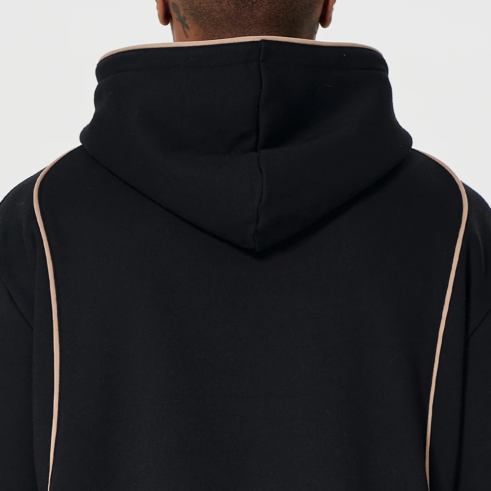 High Quality Plain Hoodies Mens Cotton Heavyweight Sports Hoodies Custom Logo Oversized Pullover Hoodies