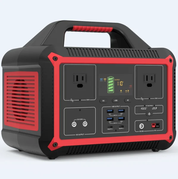 Shenzhen Portable solar power bank 500W AC generator 110V all in one design home power station