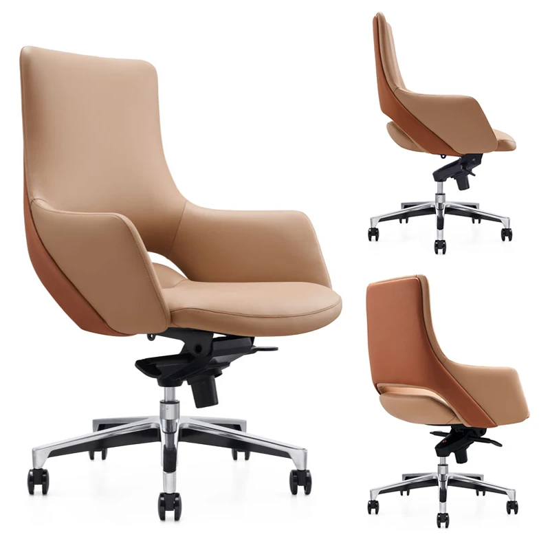New design comfortable High -end  office furniture leather  office chair  president lift swivel chair office chair  for boss