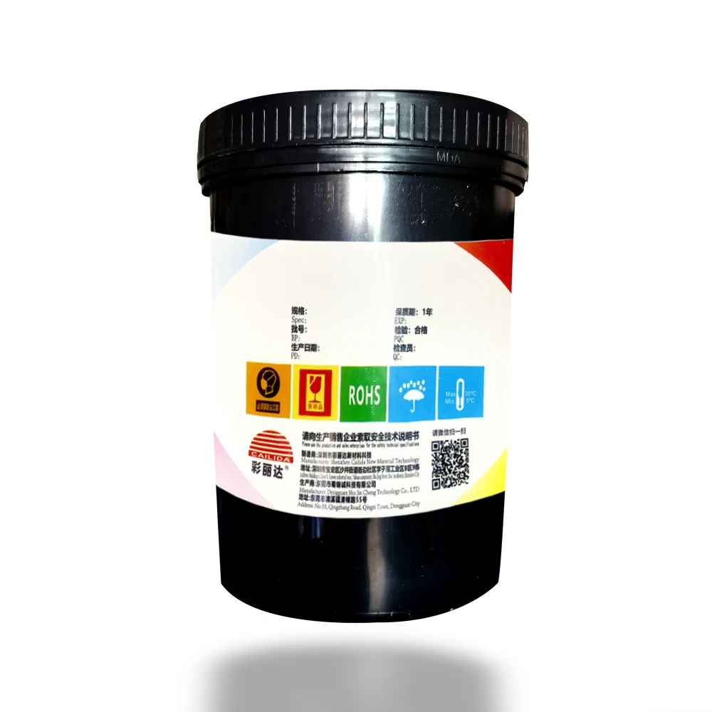 Factory Price SBQ-9000 Photo Emulsion High Quality Photo Emulsion 3D Thick Plate For Silk Screen Printing
