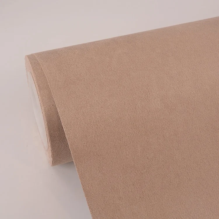 Eaglevinyl Gold PVC Film Red Orange Black Brown Suede Velvet Car Vinyl Wrap