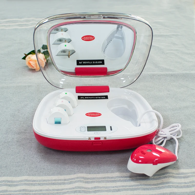 Household Multifunctional Personal Care Beauty Salon Equipment Portable IPL Hair Removal Device Skin Rejuvenation High Frequency