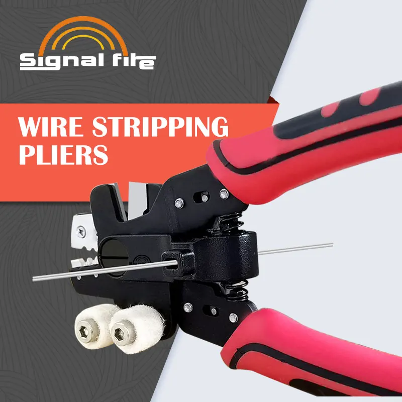 4 in 1 multi-functional optical fiber stripper wire stripping pliers cleaning cotton scissors