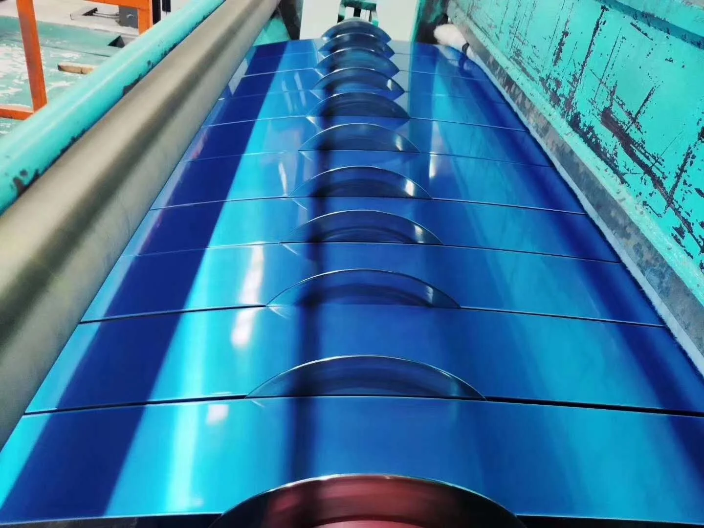 Hot Sale DX51D Dx52D 201g Zinc Coating PPGI Corrugated Roofing Sheets Color Coated for Building Materials and Warehouse