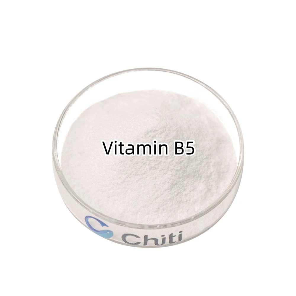 Chiti Food Supplements Vitamin B1 B2 B3 B5 B6 B12 99% Vitamin B5 Powder For Skin Care