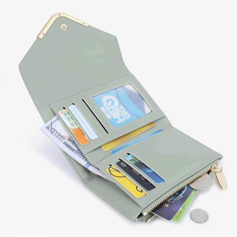 2024 Custom Embroidery Vegan Leather Long Wallet For Fashion Women Clutch Bag