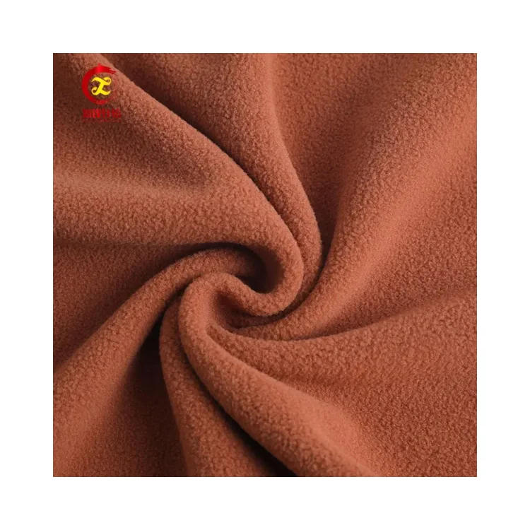 Custom Polyester Double Side Anti Pilling Micro Polar Fleece Fabric For Sale