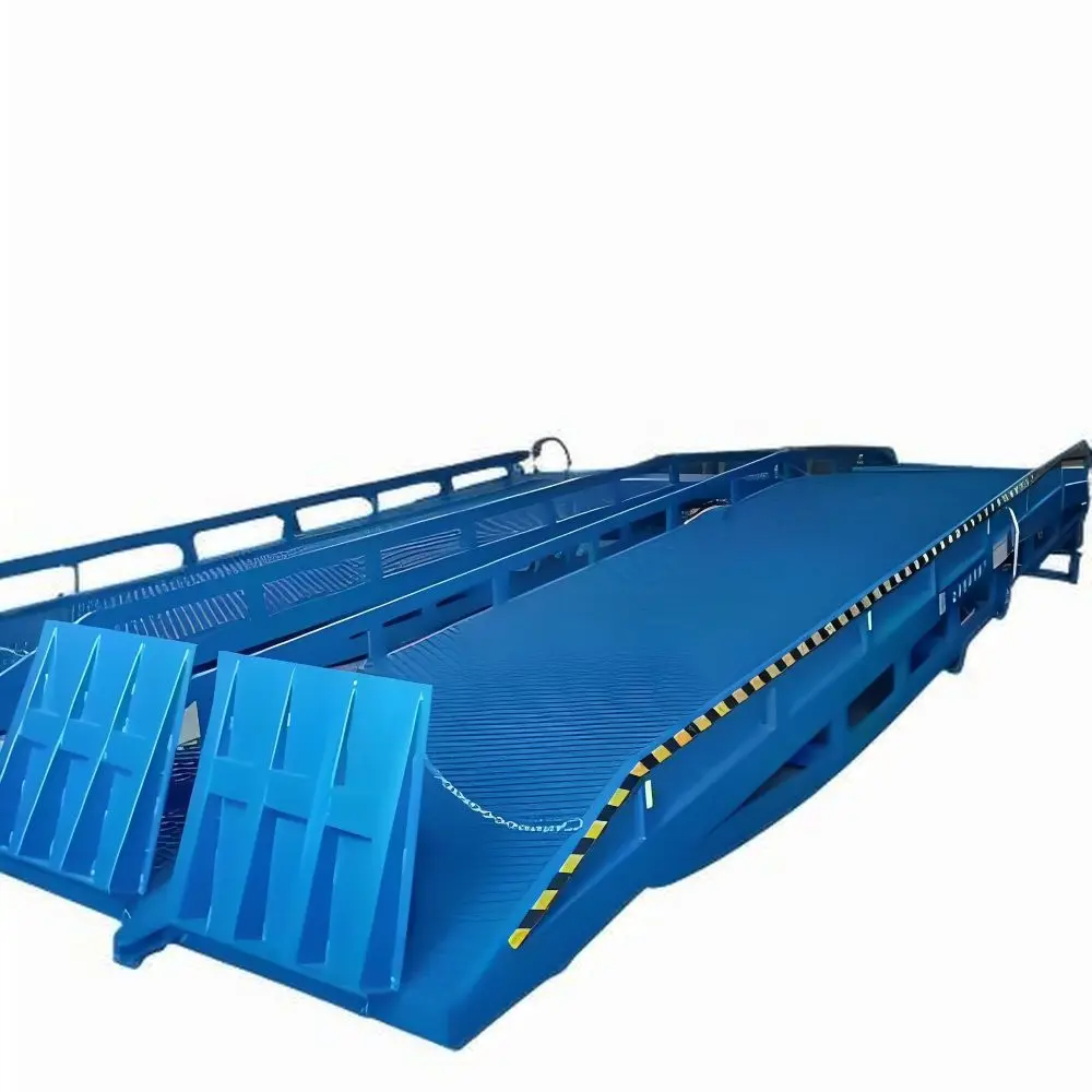 Hot selling large tonnage mobile boarding bridge mobile hydraulic dock ramp Mobile boarding bridge