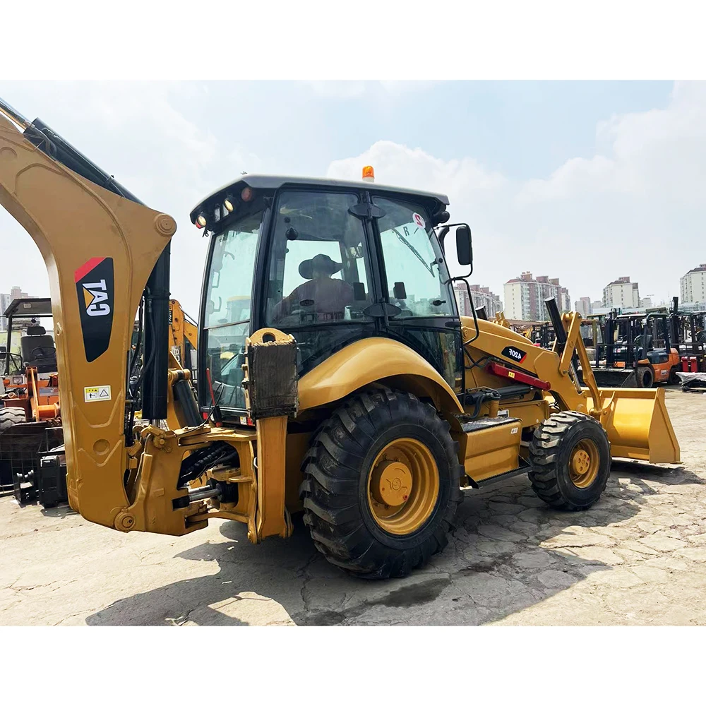Fast Shipping Used CAT 420F Loader Caterpillar Wheels CAT420f Second Hand Backhoe Loader