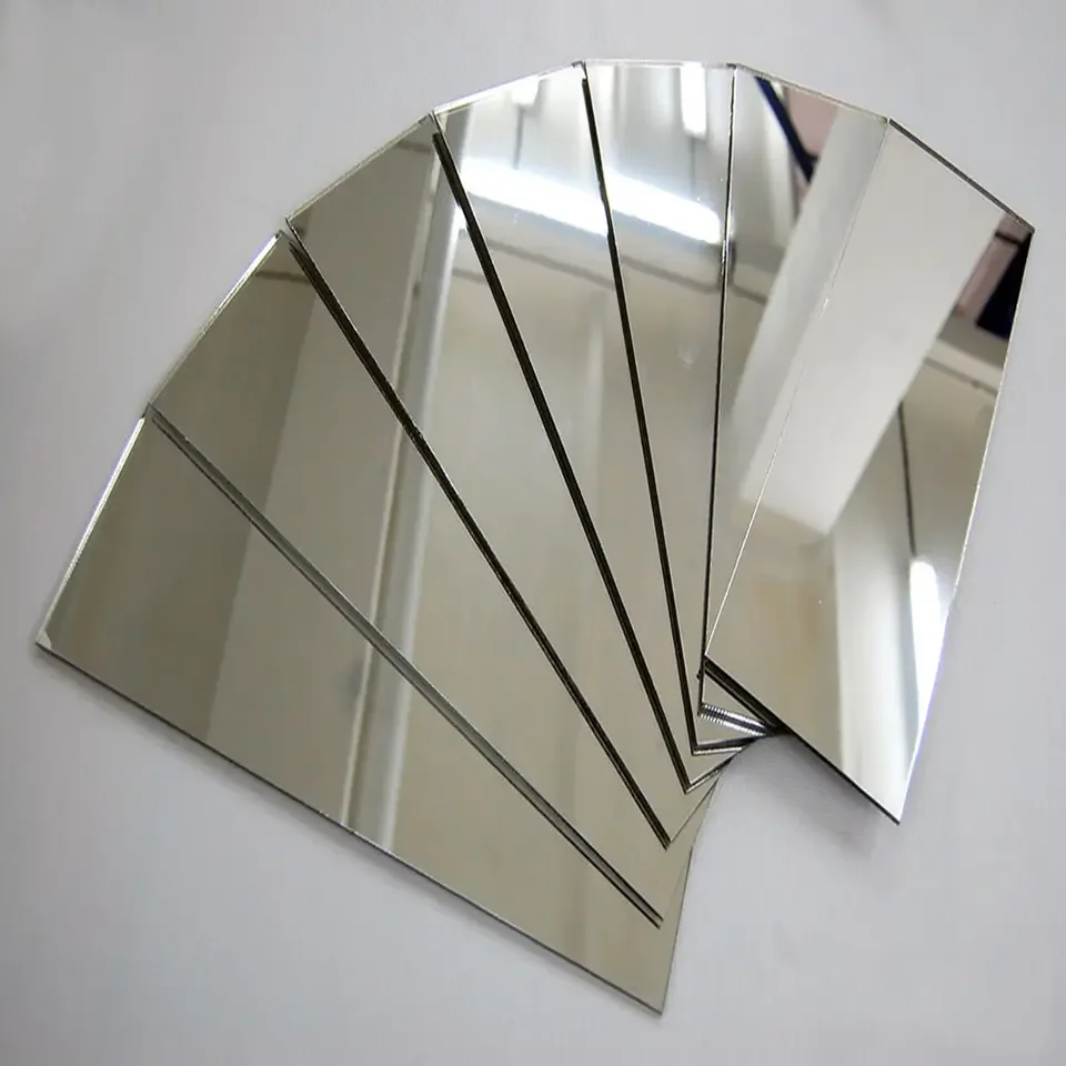 factory  high quality mirror pieces aluminum mirror  Silver Mirror double coated Glass Price