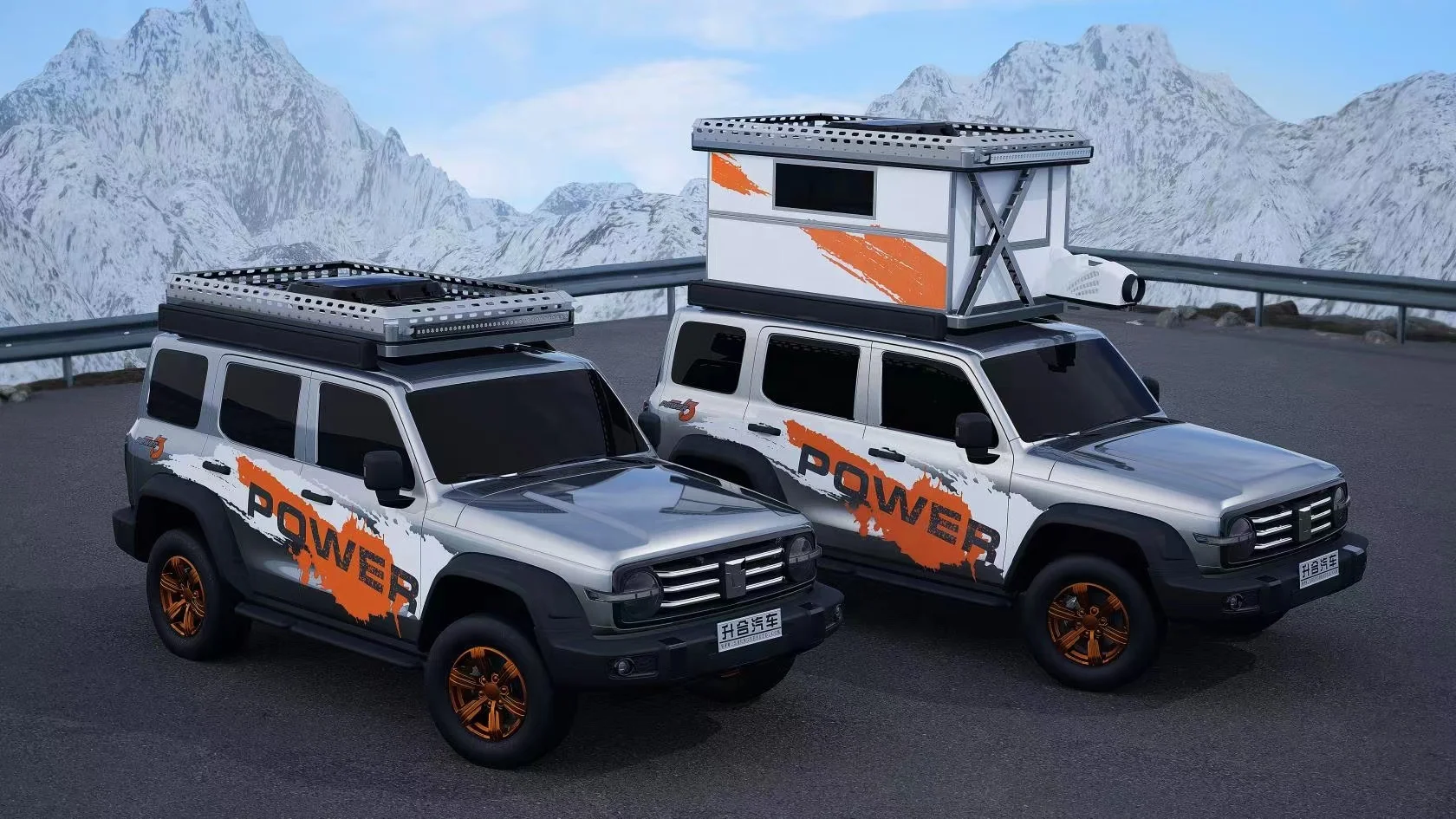 Roof top boxes for cars