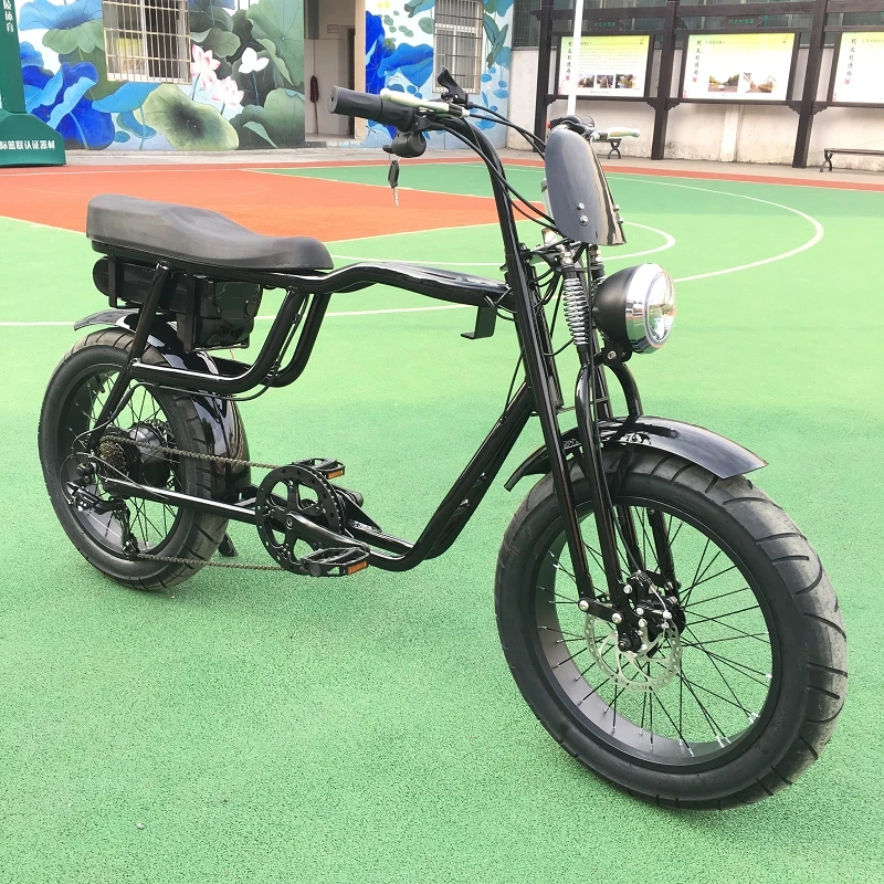  Электрический велосипед Emotor bicicleta черный 20 дюймов 48 В 500 Вт