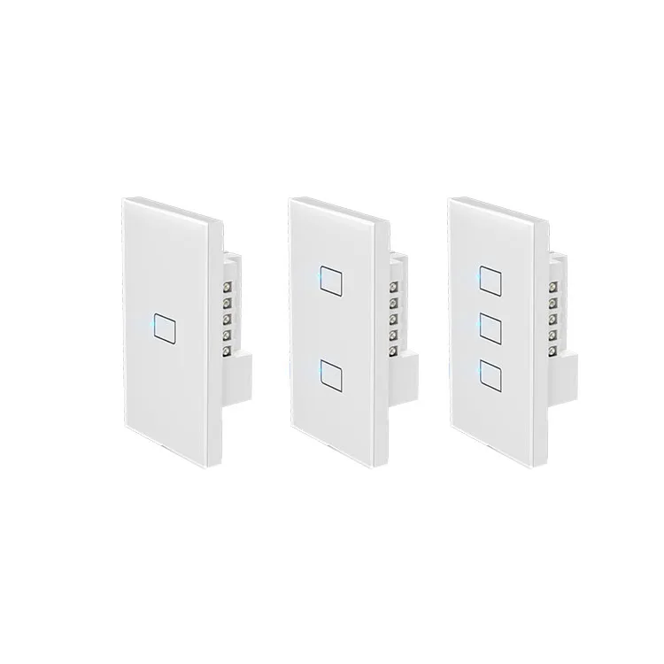 BroadLink 1/2/3 Gang US Standard Smart Light Touch Switch WiFi Remote Control Smart Timer Wall Light Switch
