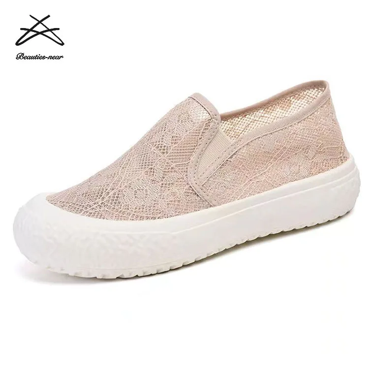 2024 Women Casual Shoes Breathable Air Sneakers Fashion Soft Ladies Woman Slip On Walking Shoes For Women Tennis Shoes Loafers
