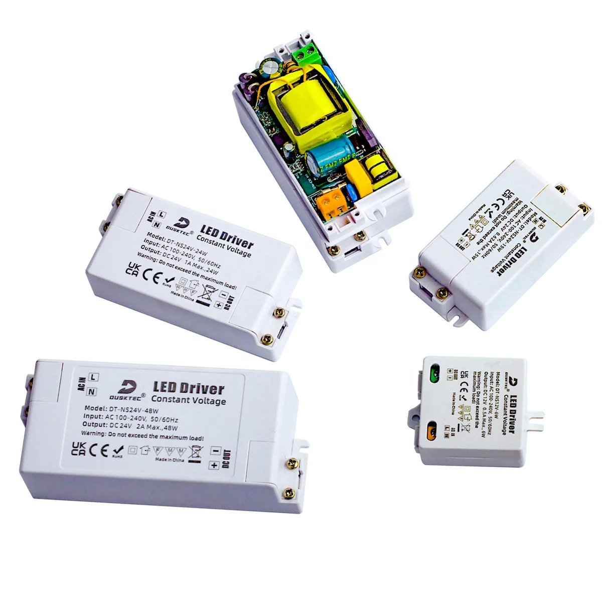 Constant Voltage 9watt 18-24w 24-36w 75w 12v-24v Ce Acdc Class 2 Mini Balb Power Supply 24v 2835 Led Strip Transformer Driver