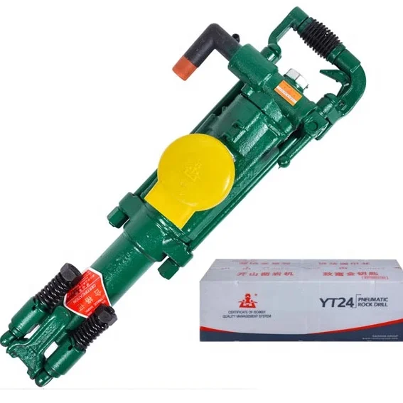YT24 furukawa rock drill/hand hammer rock drill/rock drill jack hammer for sale