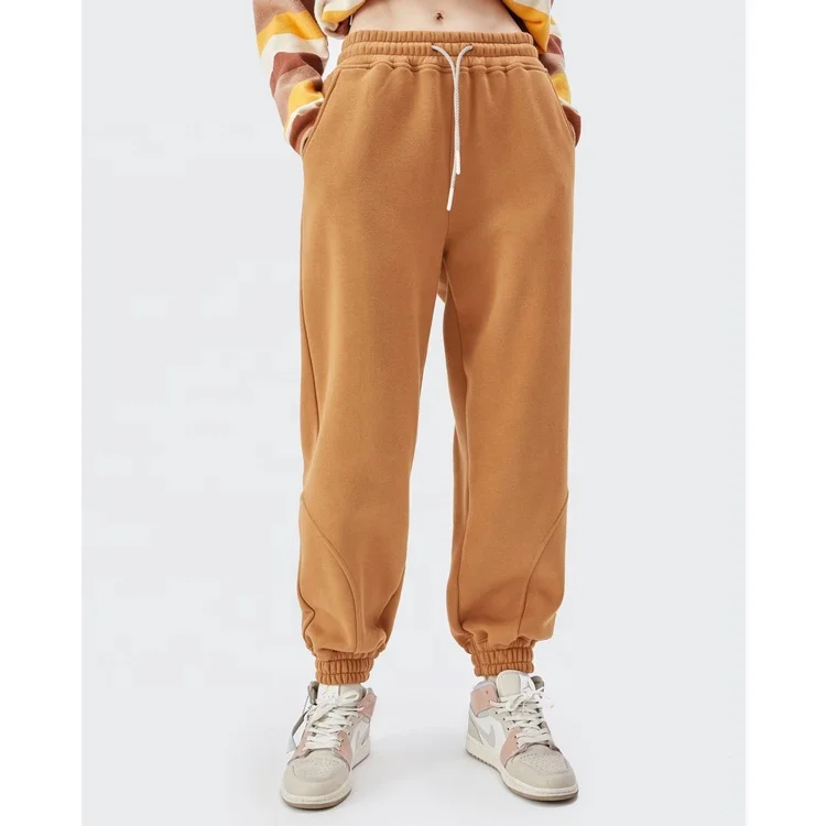 Essentials sweatshirt jogger pants set unisex women winter fleece custom track sports plus size pants