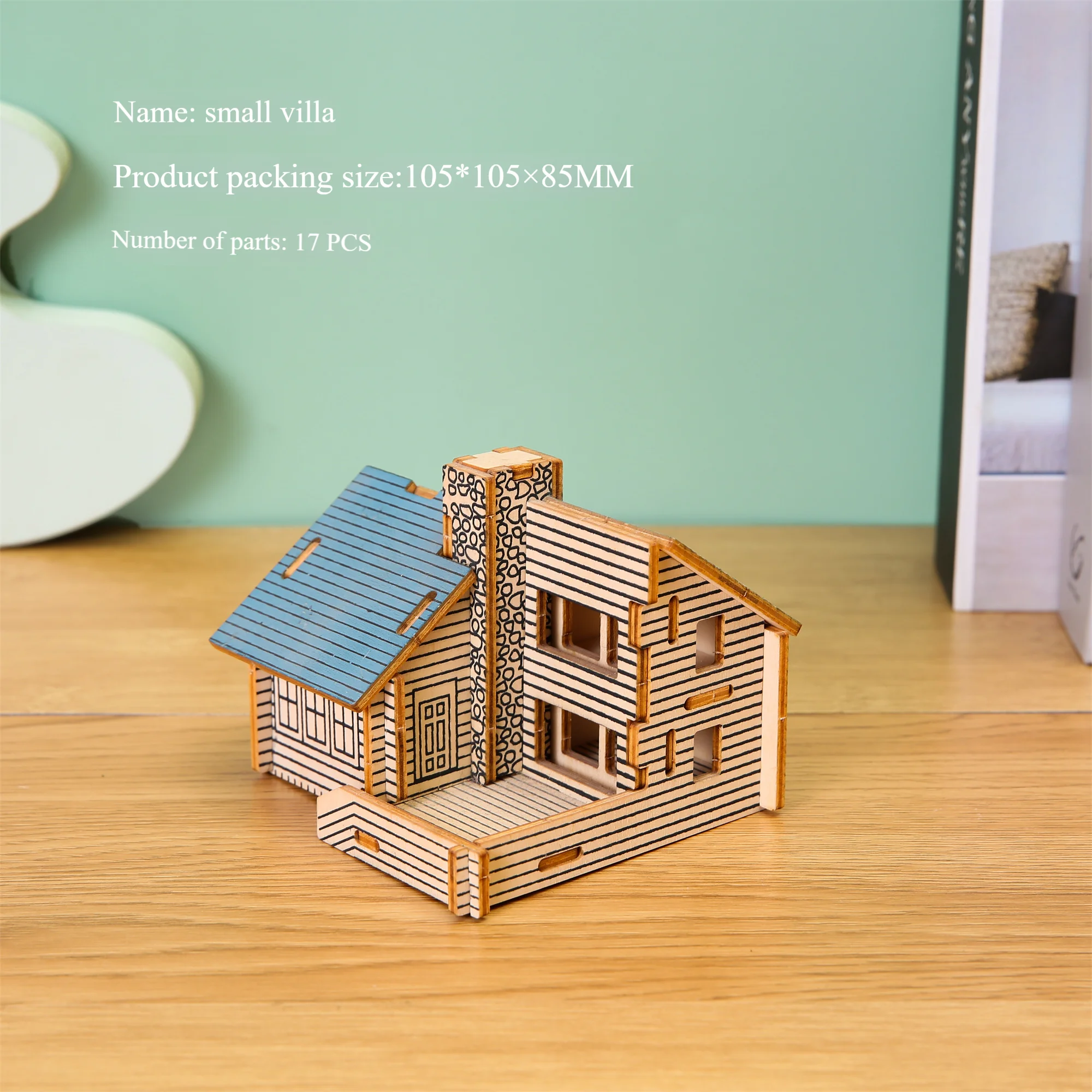 3D Wooden Forest House Set Puzzle Game Diy Creative Educational 3d Wooden Jigsaw Puzzles