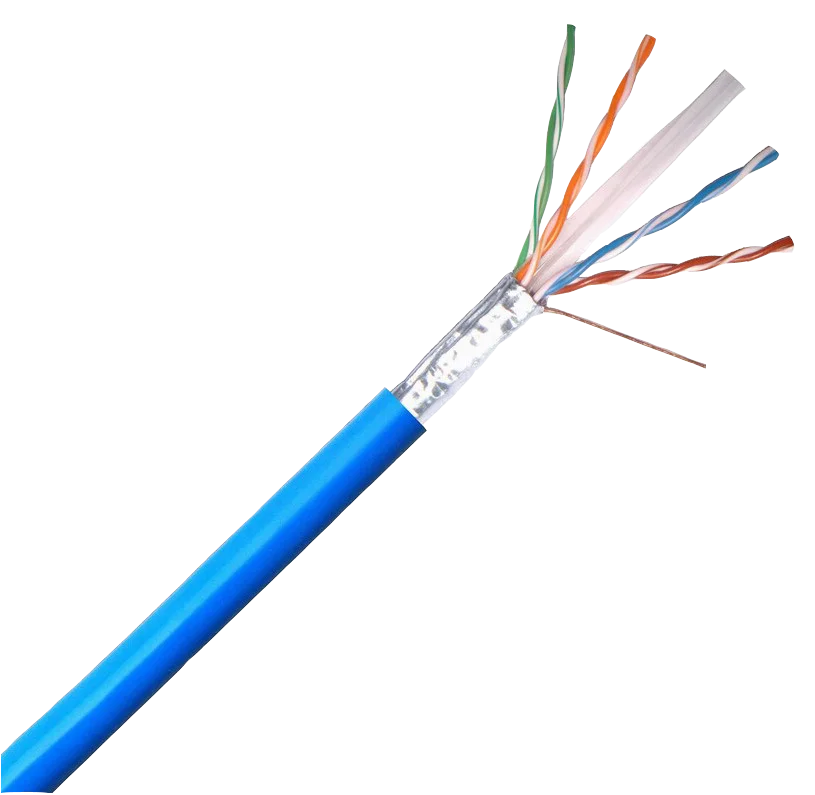 High Quality Wholesale Price Cat6 Cat 6 23AWG Copper UTP  FTP SFTP INDOOR Double PVC Jacket Network Ethernet Lan Cable