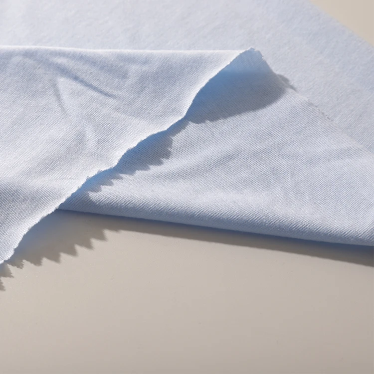 Индивидуальное нижнее белье из модала и хлопка, материал футболки, ткань, трикотажная ткань, одна футболка