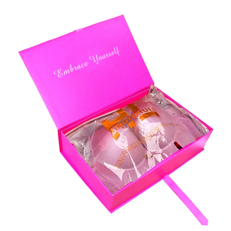 Custom Logo Paperboard Women Sexy Bra Socks Lingerie Packaging Box Underwear Swimsuit Paper Box for Bikini