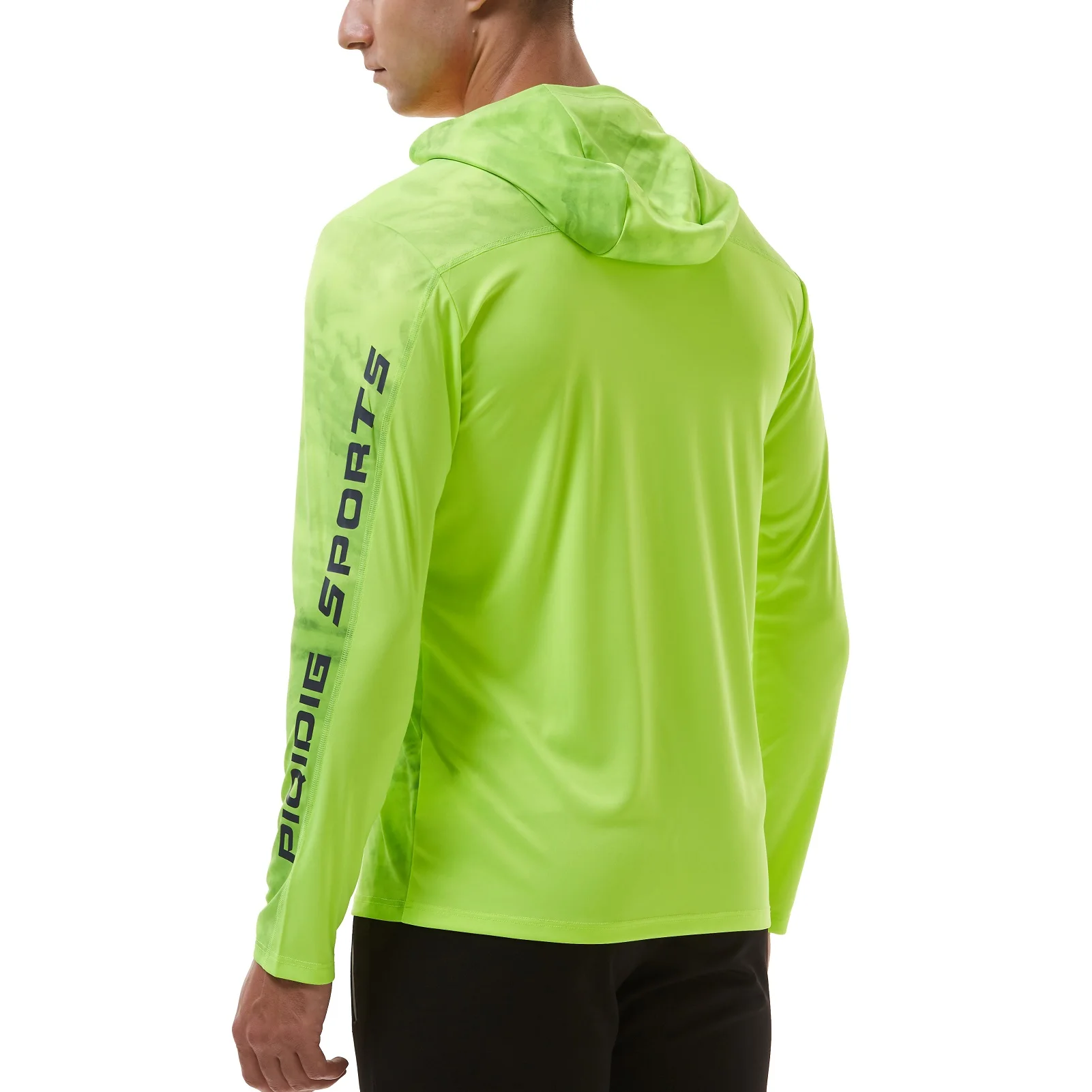 Купальный костюм с защитой от ультрафиолета 50 +, защита от ультрафиолета, одежда для защиты от солнца с капиллярами для отвода влаги из полиэстера и спандекса для мужчин с длинным рукавом сетки от ультрафиолетовых лучей рукава рубашки Рашгард Защита от У