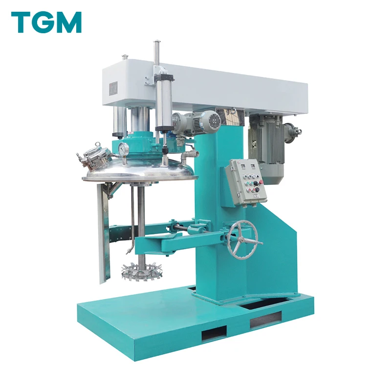 Wholesales Vacuum Concentric Double Shaft Agitator Mixer Dispersion Machine