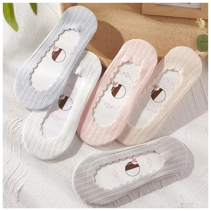 Socks For Women School Kids Anti-Slip Men And Wo Over Knee High Color Short Anti Slip Silk Custom Logo Clothing Women Socks