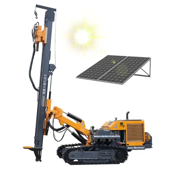 China Kaishan drill rig KG500GF bore pile photovoltaic drilling rig machine