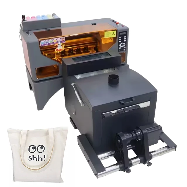 A3 DTF Printer Dual Print Head Heat Transfer T Shirt Printing Machine Direct To Film 12' DTF Printer
