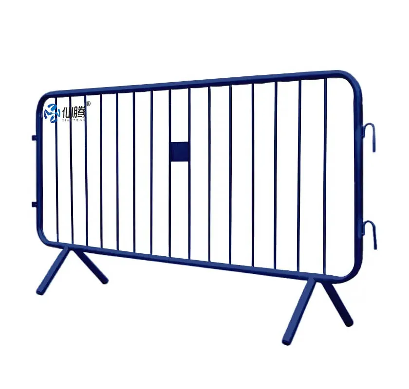 Xianteng Temporary Crowd Control Barrier Pedestrian Steel Barricade Safety Barricade for Reminding and Protecting