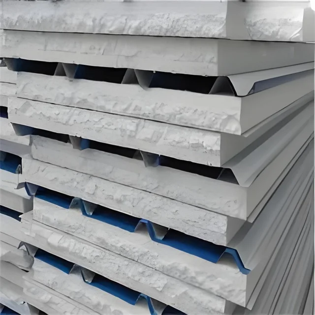 Polyestirene Roofing Metal Outdoor 3D Eps Foam Wire Mesh Subfloor Wall Eps Sandwich Panels