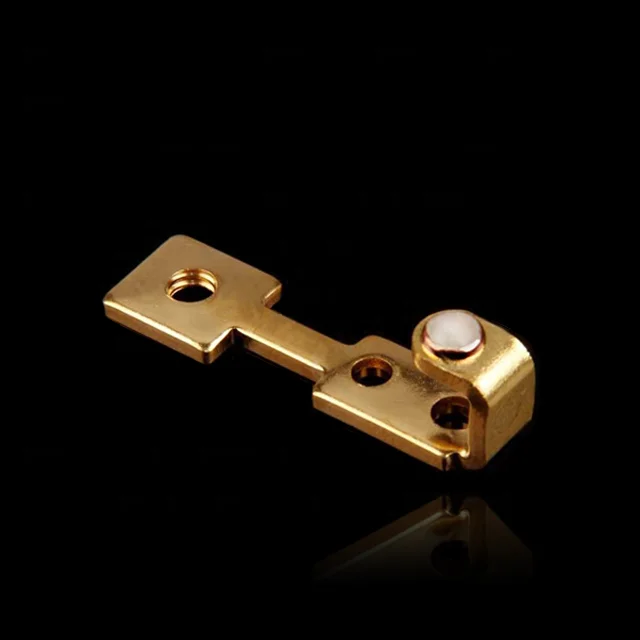 45A electrical bimetallic rivet  switch bridge electrical copper stamping parts spring contacts for switch socket relay