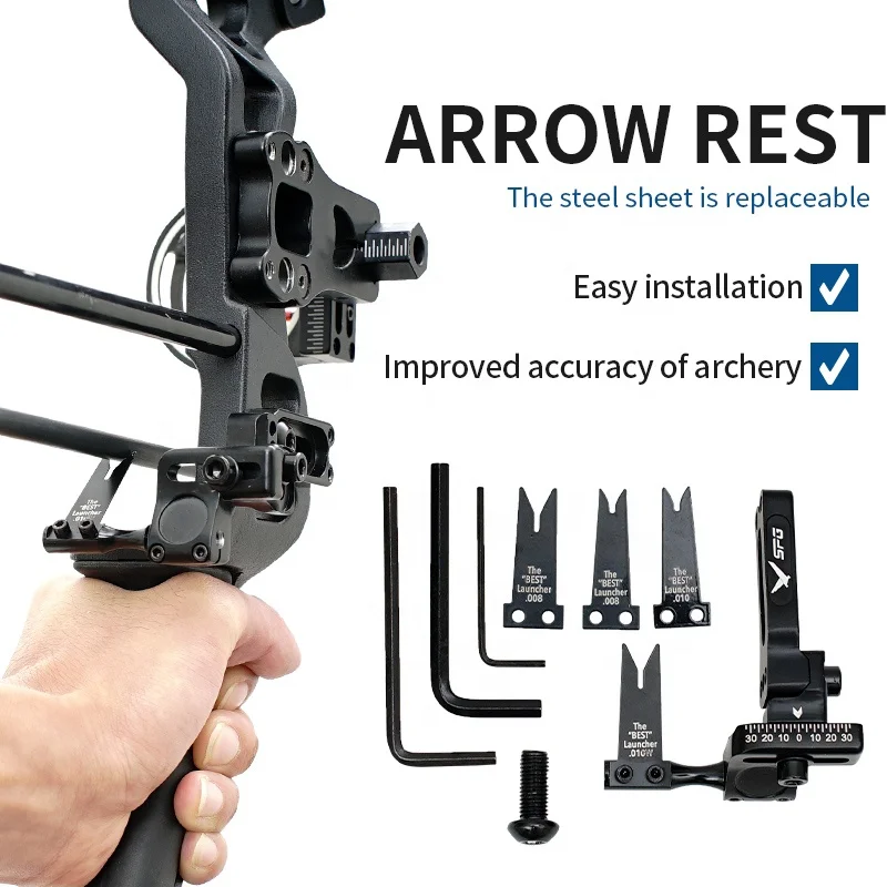 Compound Bow Arrow Rest Archery Drop Away Brush Whisker Biscuit Blade Professional Hunting Composite Bow and Arrow Accessories