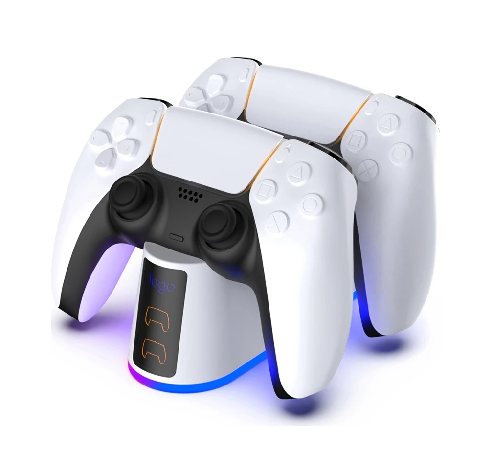CoolRabbie PS5 зарядная док-станция для Sony зарядная станция зарядная док-станция PS5 дистанционное управление для Sony Playstation 5 зарядное устройство для PS5