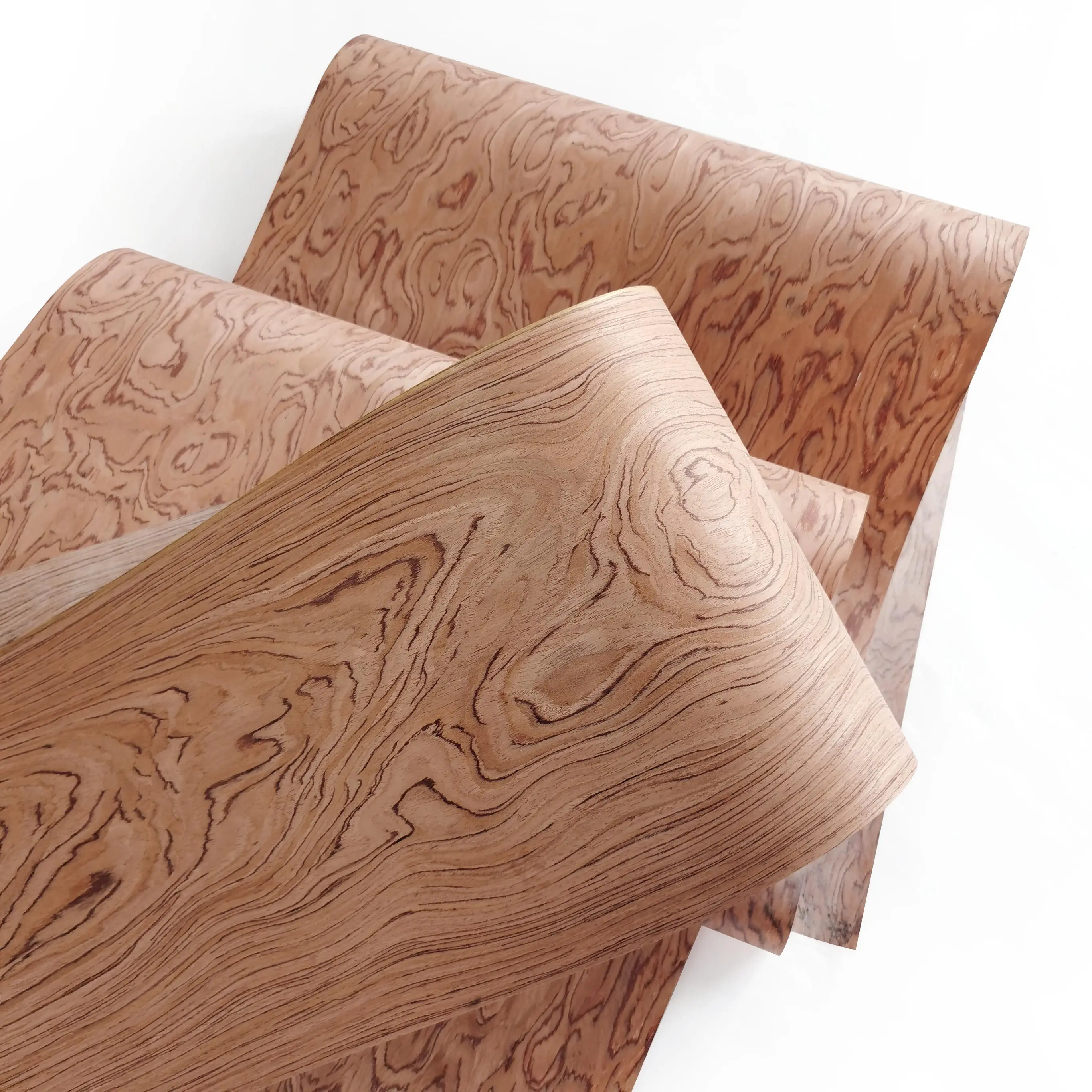 Vunir Wood Veneer Faced Fancy  Pear Wood Plywood For Decorative Wall Panels