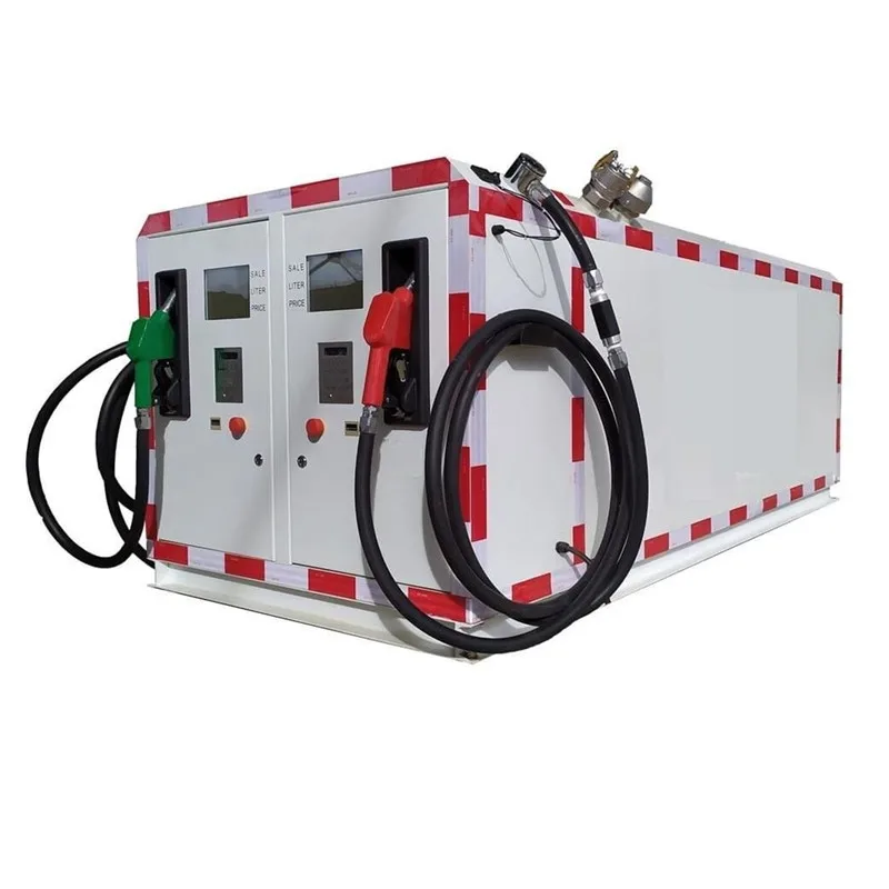 Welldone Mobile gas station fuel dispenser with tank  micro gas station portable fuel station