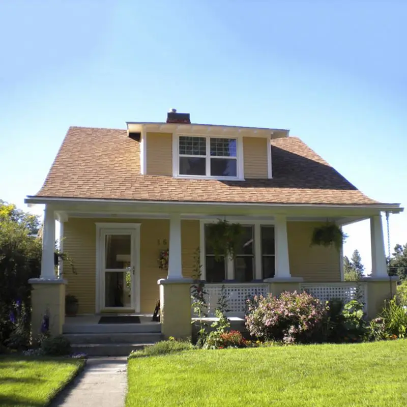 Two storey luxury house villa Earthquake resistant bungalow prefabricated for Sale