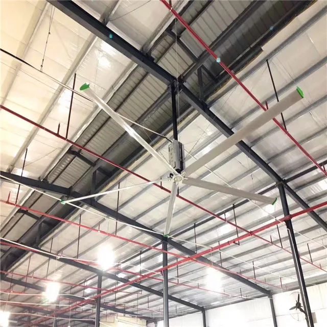 
7.3M industrial big ceiling fan in workshop 380V/220V 