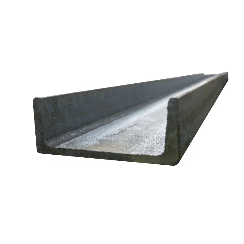 ASTM Cold Rolled Galvanized Steel U Channel Popular Type Steel Profile Factory Price Zinced Metal U channels
