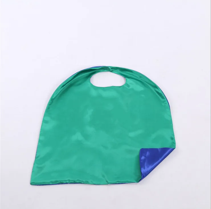 2024 Custom Printed Double Layer Satin Kids Cape Unisex Superhero Devil Character Factory Direct Felt Mask for Toys
