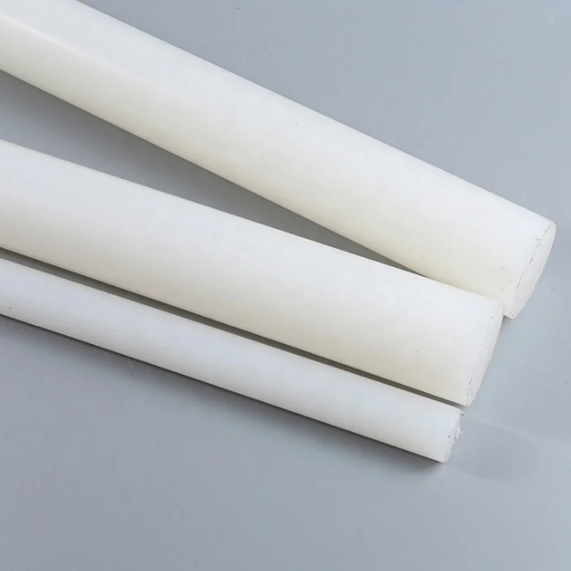 White 100% virgin PVDF rod high strength PVDF bar hard PVDF plastic sheet manufacturer