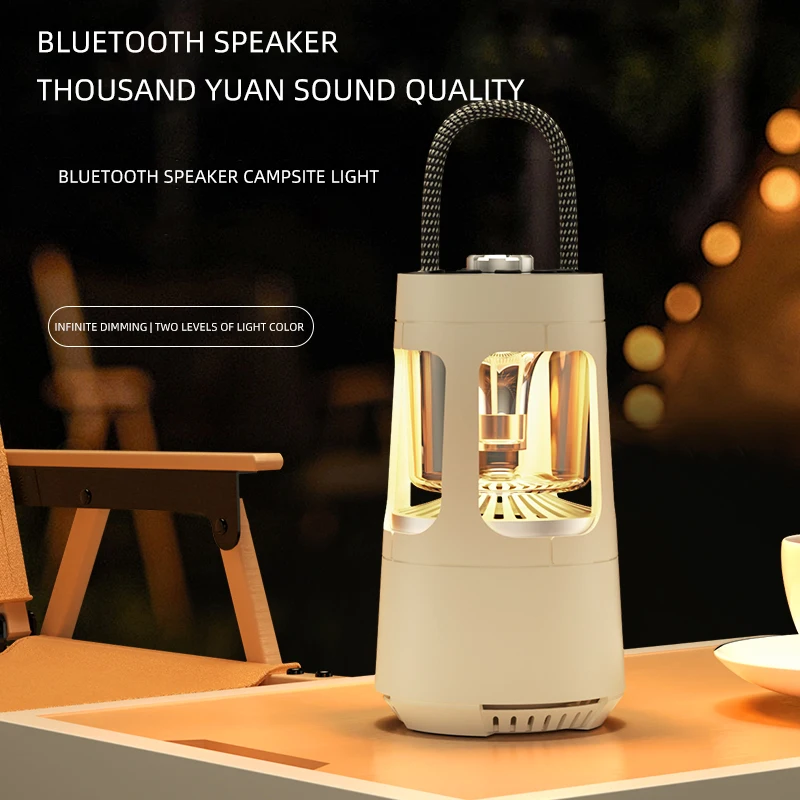 Retro Portable Camping Lantern 4000mAh Outdoor Kerosene Vintage Camp Lamp 2 Lighting Modes Tent Light for Hiking Climbing Yard